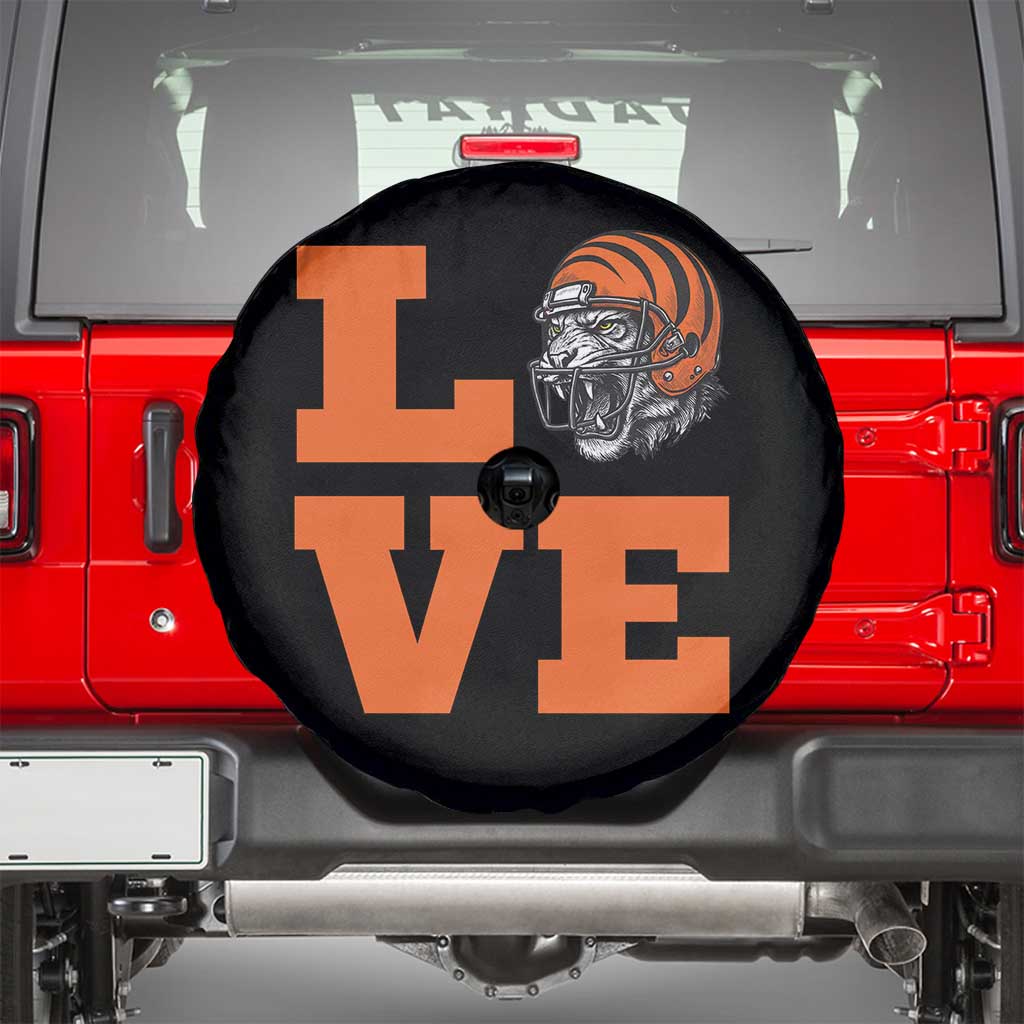 Midwest Football Pride Spare Tire Cover Game Day Gift TS12 Black Print Your Wear