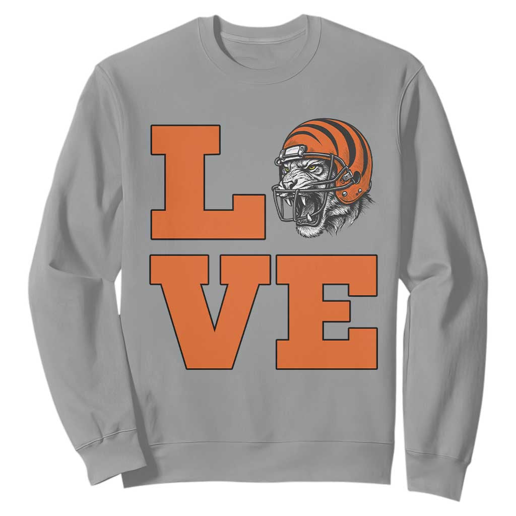 Midwest Football Pride Sweatshirt Game Day Gift TS12 Sport Gray Print Your Wear