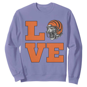 Midwest Football Pride Sweatshirt Game Day Gift TS12 Violet Print Your Wear
