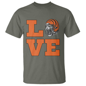 Midwest Football Pride T Shirt Game Day Gift TS12 Military Green Print Your Wear