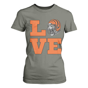 Midwest Football Pride T Shirt For Women Game Day Gift TS12 Military Green Print Your Wear
