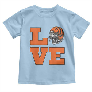 Midwest Football Pride Toddler T Shirt Game Day Gift TS12 Light Blue Print Your Wear