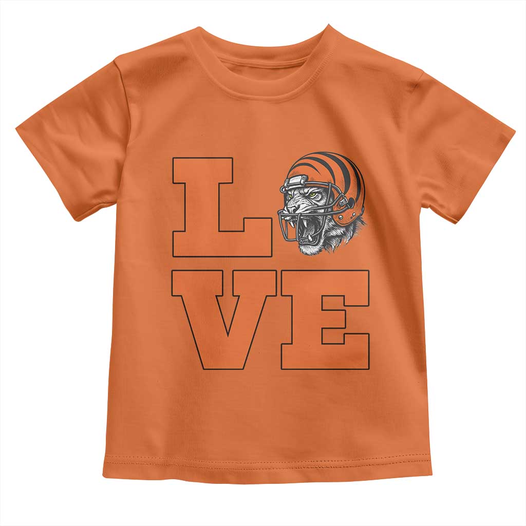 Midwest Football Pride Toddler T Shirt Game Day Gift TS12 Orange Print Your Wear