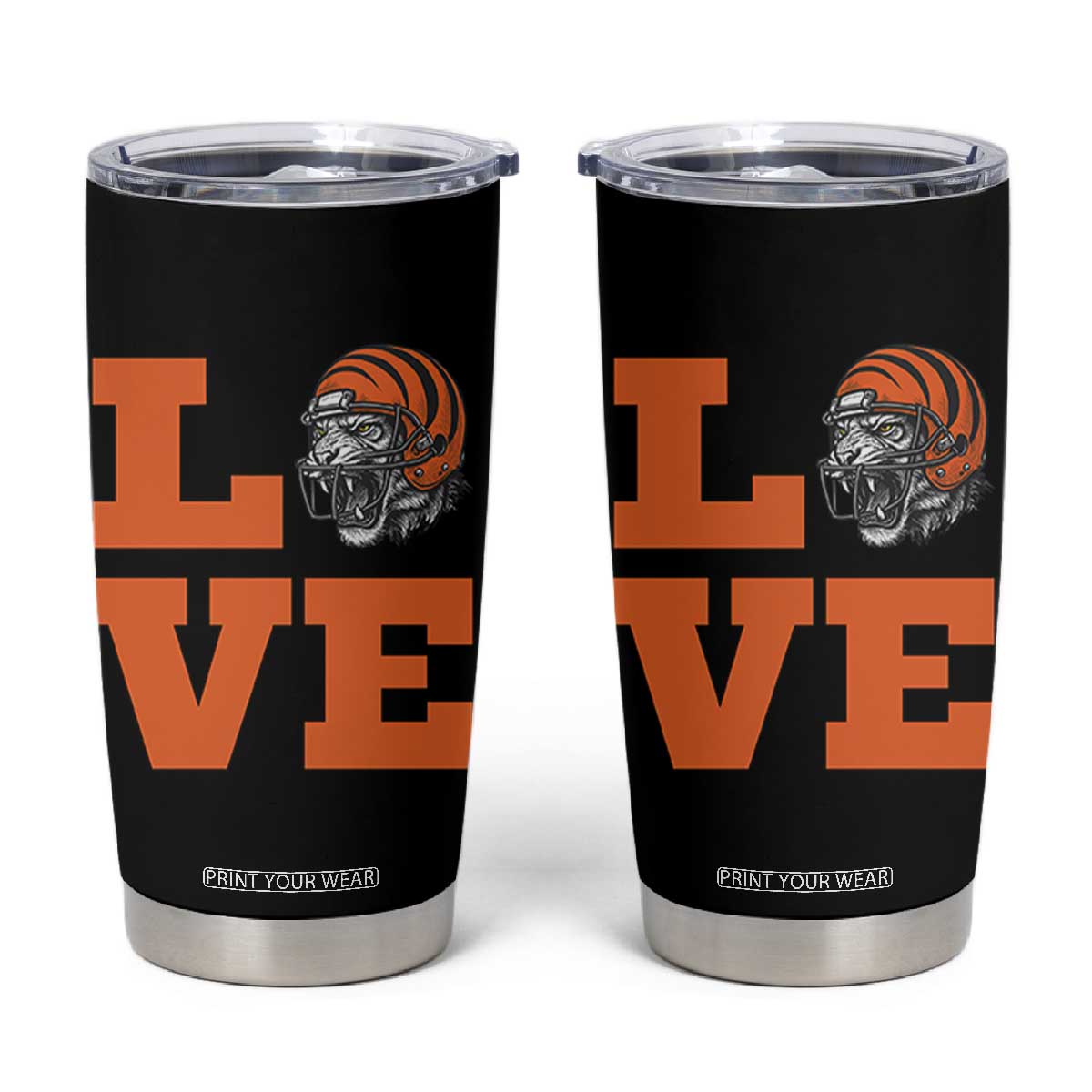 Midwest Football Pride Tumbler Cup Game Day Gift TS12 Black Print Your Wear