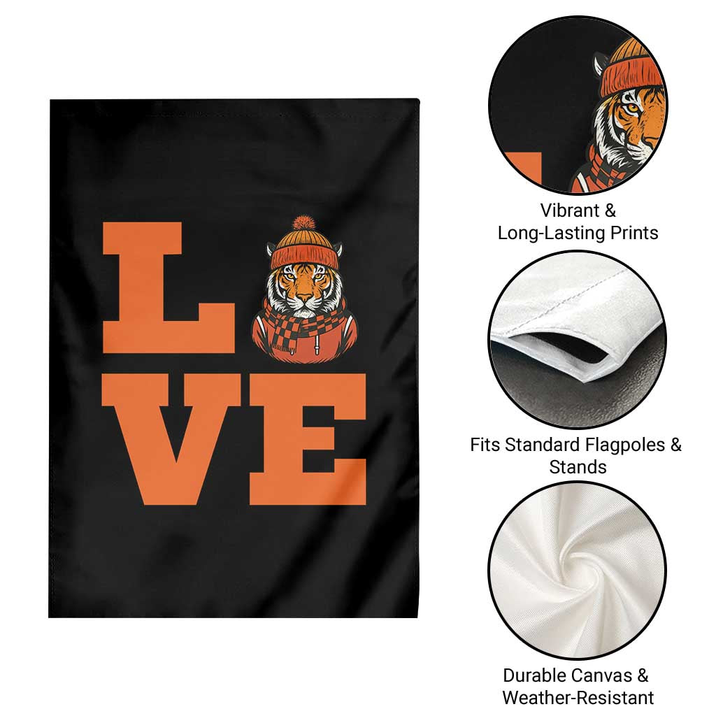Midwest Tiger Football Pride Garden Flag Funny Sport Lover Gift TS12 Print Your Wear
