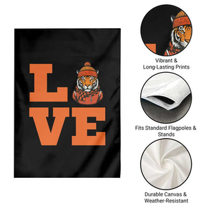 Midwest Tiger Football Pride Garden Flag Funny Sport Lover Gift TS12 Print Your Wear