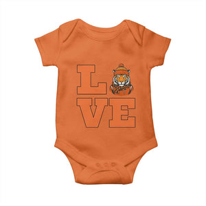 Midwest Tiger Football Pride Baby Onesie Funny Sport Lover Gift TS12 Orange Print Your Wear