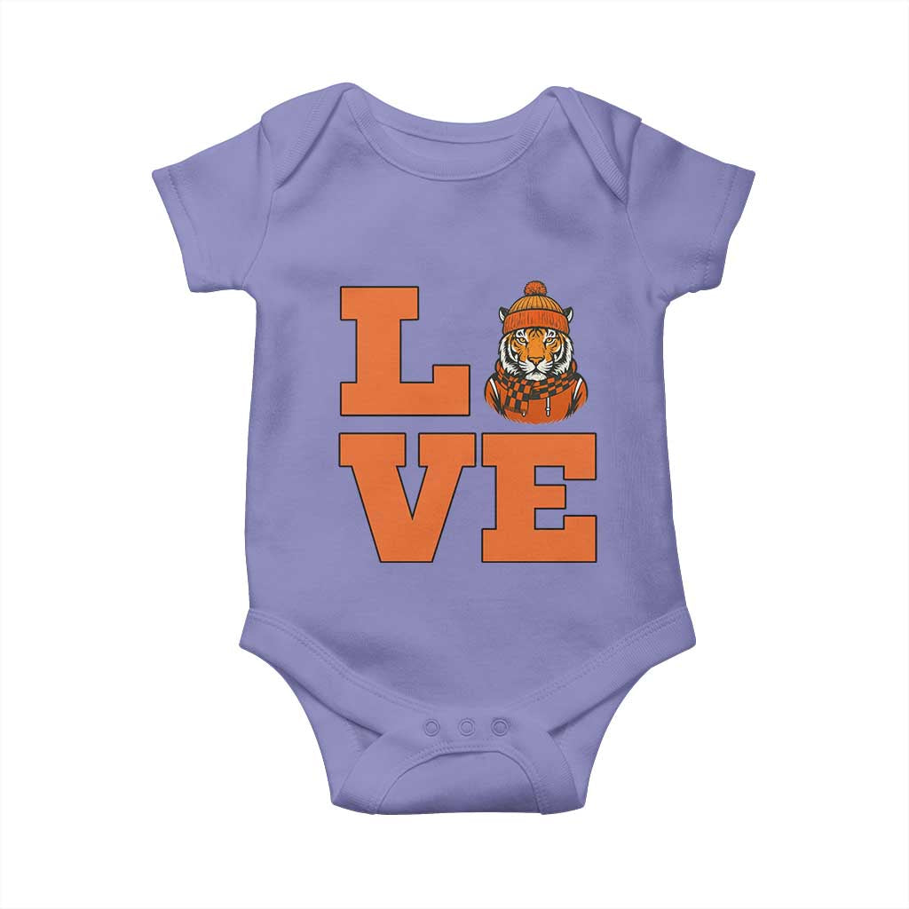 Midwest Tiger Football Pride Baby Onesie Funny Sport Lover Gift TS12 Violet Print Your Wear