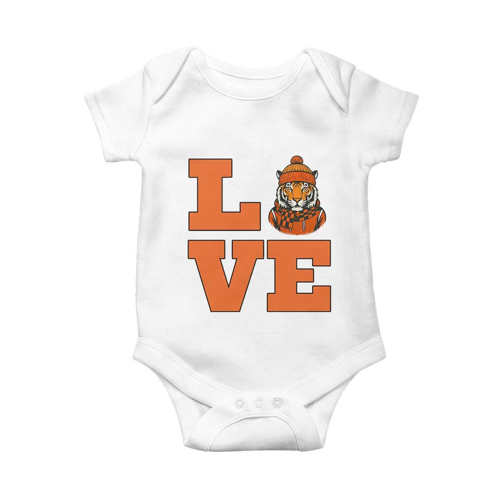 Midwest Tiger Football Pride Baby Onesie Funny Sport Lover Gift TS12 White Print Your Wear