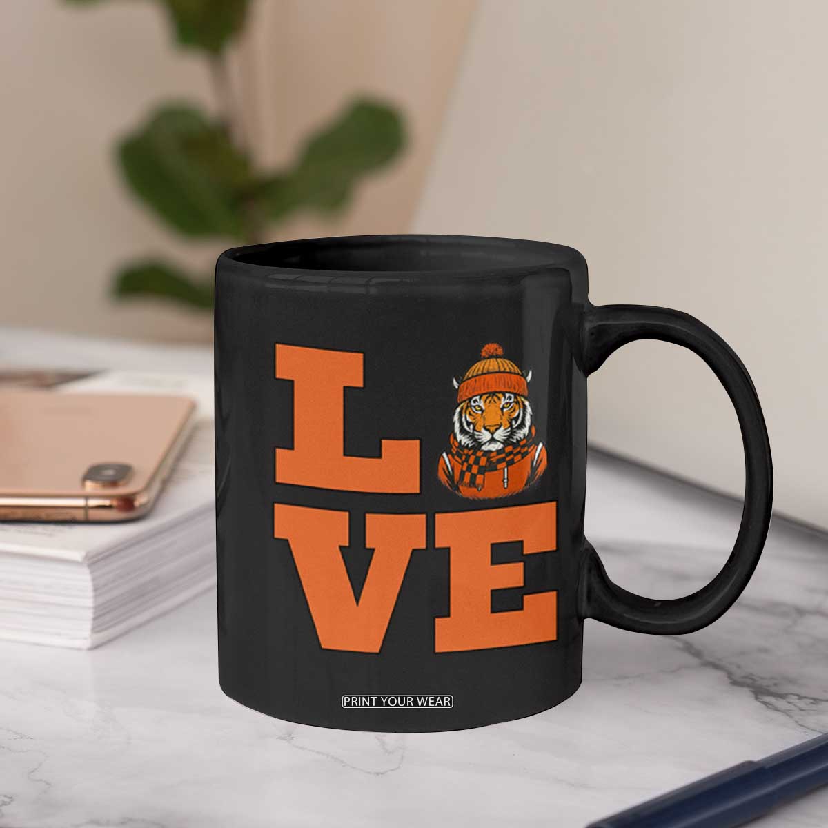Midwest Tiger Football Pride Coffee Mug Funny Sport Lover Gift TS12 Print Your Wear