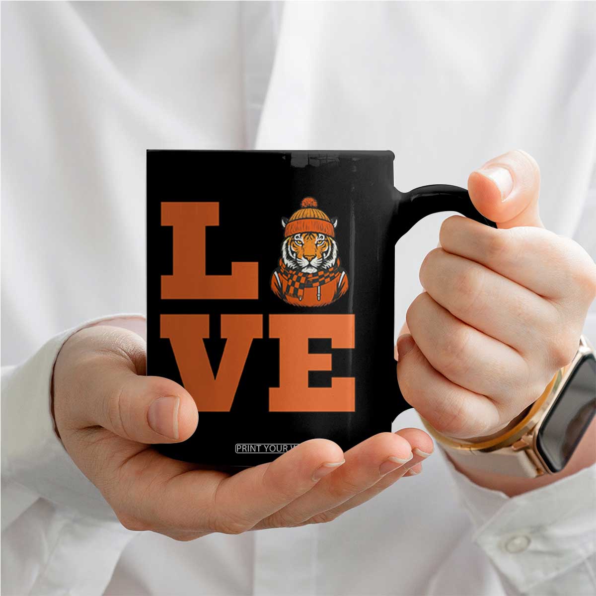 Midwest Tiger Football Pride Coffee Mug Funny Sport Lover Gift TS12 Print Your Wear
