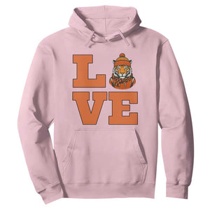 Midwest Tiger Football Pride Hoodie Funny Sport Lover Gift TS12 Light Pink Print Your Wear