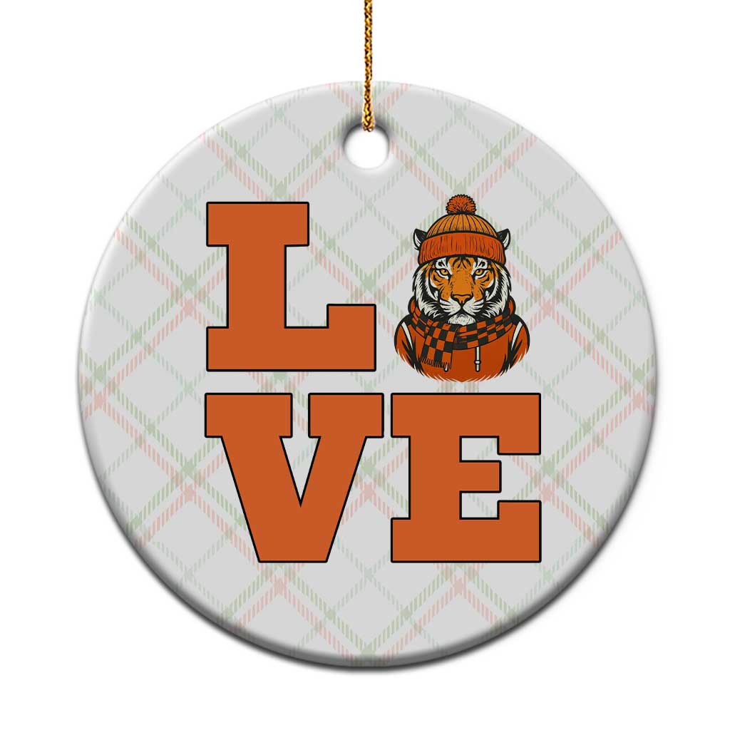 Midwest Tiger Football Pride Ceramic Ornament Funny Sport Lover Gift TS12 1pc Christmas Plaid Print Your Wear