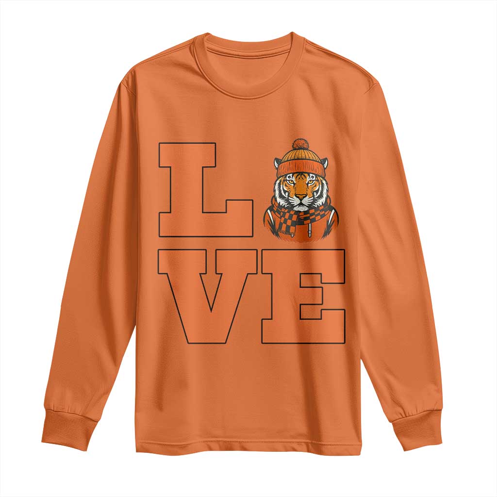 Midwest Tiger Football Pride Long Sleeve Shirt Funny Sport Lover Gift TS12 Orange Print Your Wear