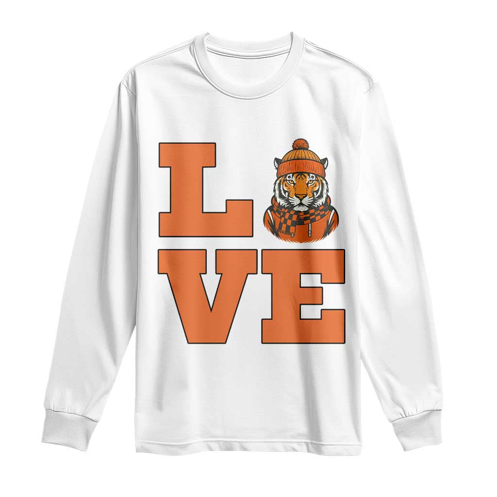 Midwest Tiger Football Pride Long Sleeve Shirt Funny Sport Lover Gift TS12 White Print Your Wear