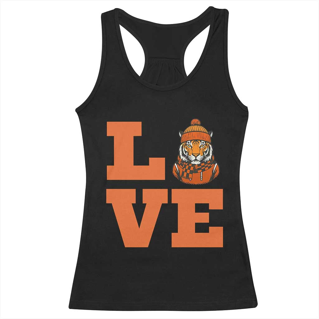 Midwest Tiger Football Pride Racerback Tank Top Funny Sport Lover Gift TS12 Black Print Your Wear