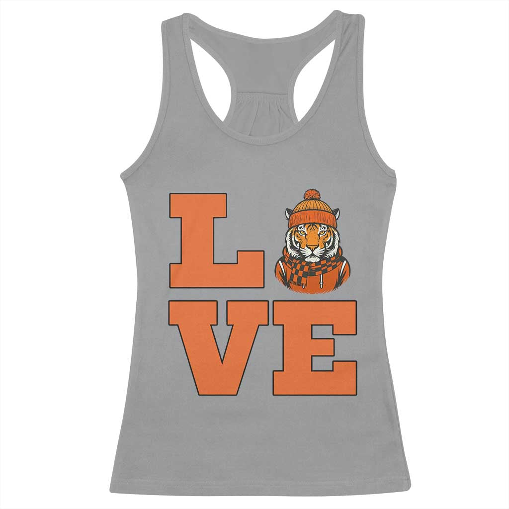 Midwest Tiger Football Pride Racerback Tank Top Funny Sport Lover Gift TS12 Sport Gray Print Your Wear