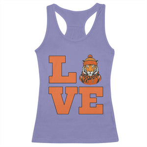 Midwest Tiger Football Pride Racerback Tank Top Funny Sport Lover Gift TS12 Violet Print Your Wear