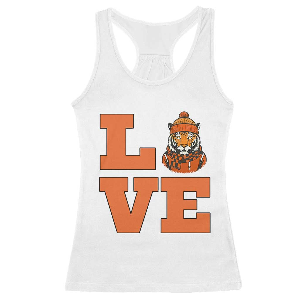 Midwest Tiger Football Pride Racerback Tank Top Funny Sport Lover Gift TS12 White Print Your Wear