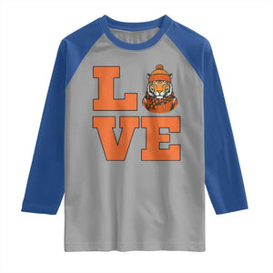Midwest Tiger Football Pride Raglan Shirt Funny Sport Lover Gift TS12 Sport Gray Royal Print Your Wear