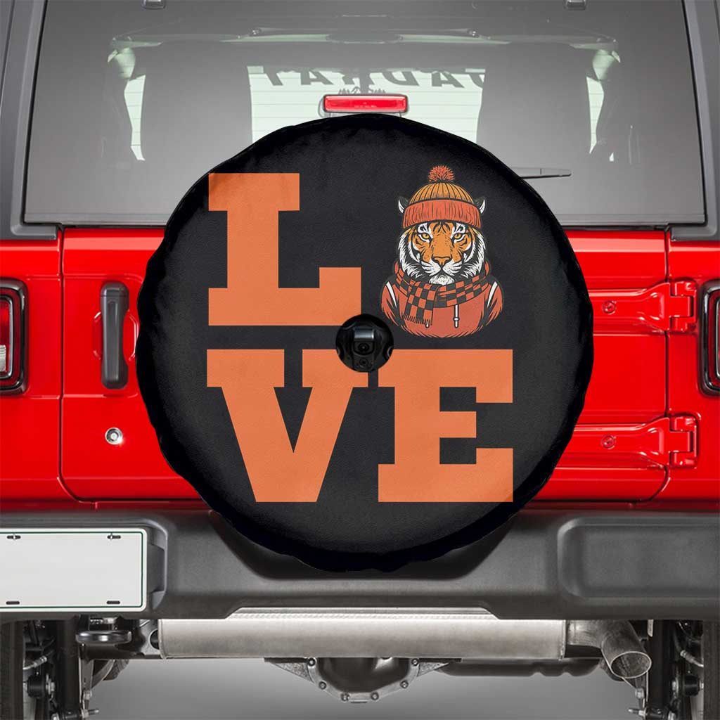 Midwest Tiger Football Pride Spare Tire Cover Funny Sport Lover Gift TS12 Black Print Your Wear