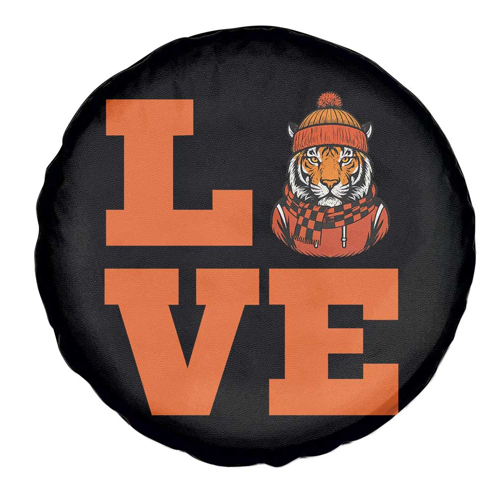 Midwest Tiger Football Pride Spare Tire Cover Funny Sport Lover Gift TS12 Print Your Wear