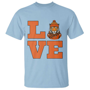 Midwest Tiger Football Pride T Shirt Funny Sport Lover Gift TS12 Light Blue Print Your Wear