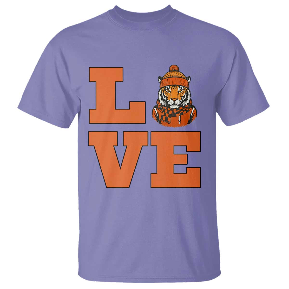 Midwest Tiger Football Pride T Shirt Funny Sport Lover Gift TS12 Violet Print Your Wear
