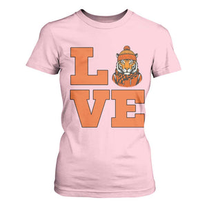 Midwest Tiger Football Pride T Shirt For Women Funny Sport Lover Gift TS12 Light Pink Print Your Wear