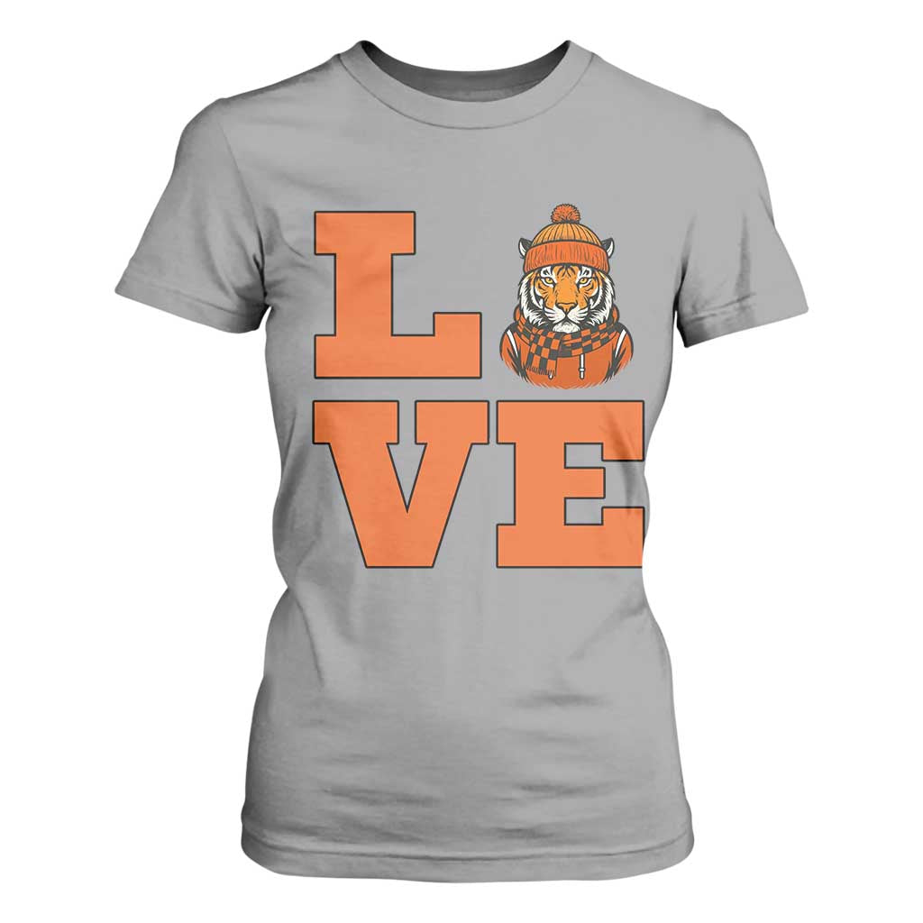 Midwest Tiger Football Pride T Shirt For Women Funny Sport Lover Gift TS12 Sport Gray Print Your Wear