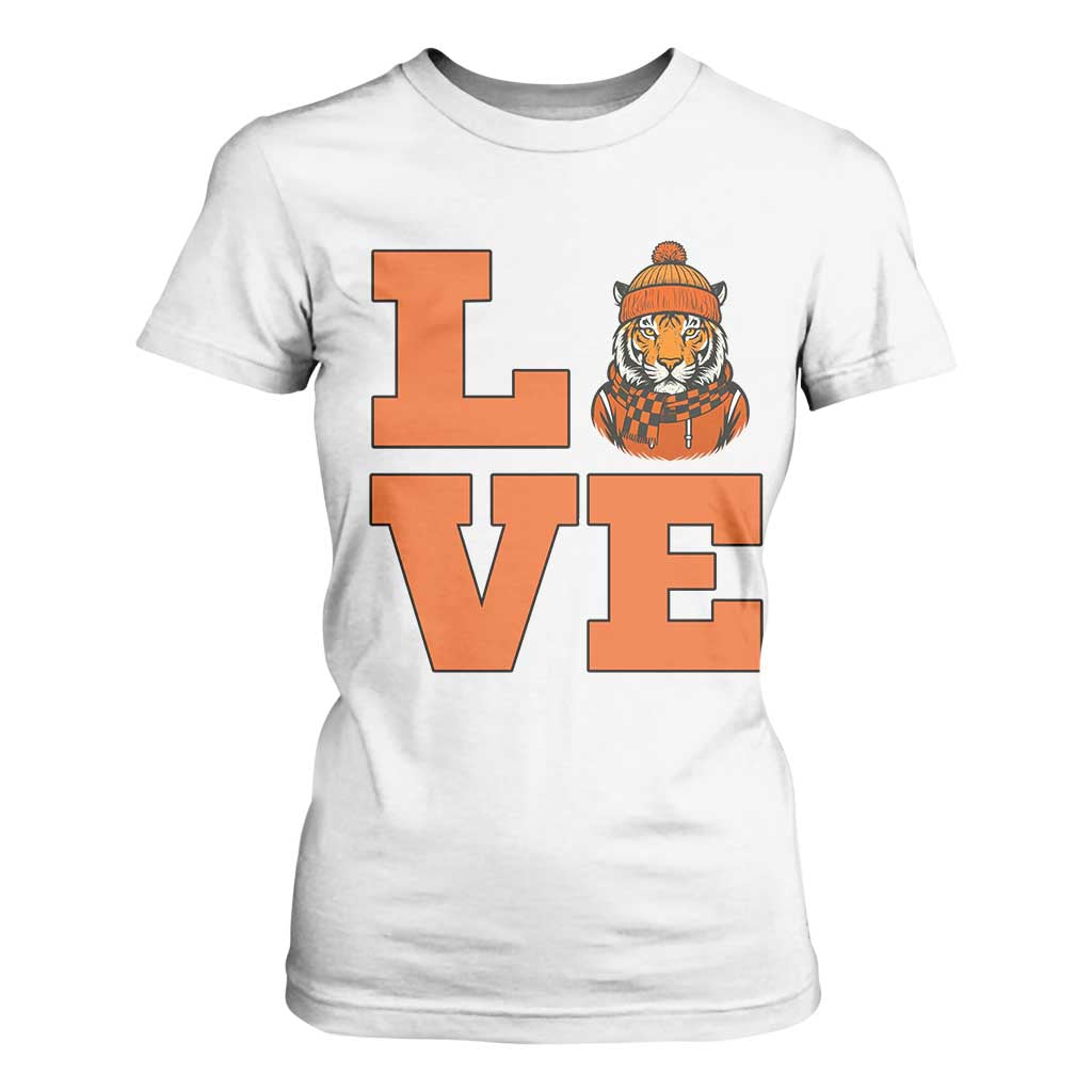 Midwest Tiger Football Pride T Shirt For Women Funny Sport Lover Gift TS12 White Print Your Wear