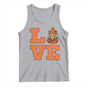 Midwest Tiger Football Pride Tank Top Funny Sport Lover Gift TS12 Athletic Heather Print Your Wear