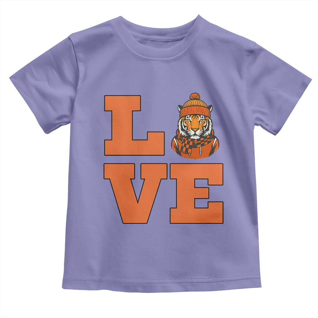 Midwest Tiger Football Pride Toddler T Shirt Funny Sport Lover Gift TS12 Violet Print Your Wear