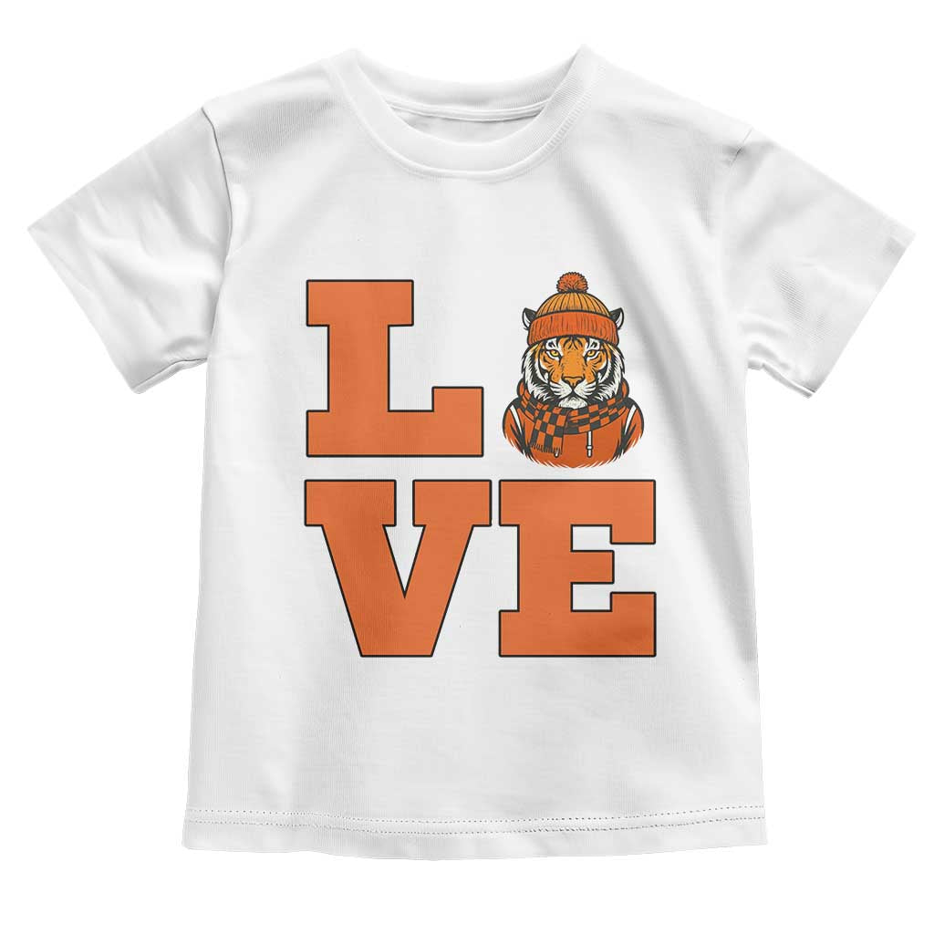 Midwest Tiger Football Pride Toddler T Shirt Funny Sport Lover Gift TS12 White Print Your Wear