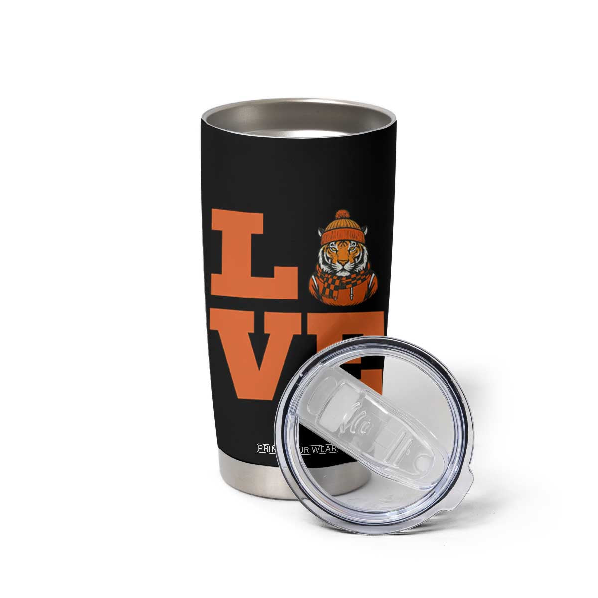 Midwest Tiger Football Pride Tumbler Cup Funny Sport Lover Gift TS12 Print Your Wear
