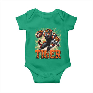 Lightning Tiger Lover Baby Onesie Sport Lover Gift TS12 Irish Green Print Your Wear