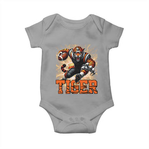 Lightning Tiger Lover Baby Onesie Sport Lover Gift TS12 Sport Gray Print Your Wear