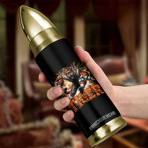 Lightning Tiger Lover Bullet Tumbler Sport Lover Gift TS12 Print Your Wear