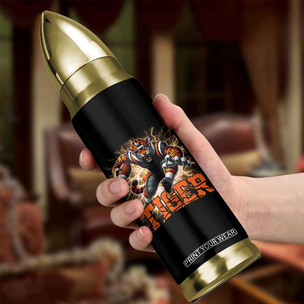 Lightning Tiger Lover Bullet Tumbler Sport Lover Gift TS12 Print Your Wear