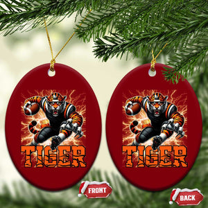Lightning Tiger Lover Ceramic Ornament Sport Lover Gift TS12 Print Your Wear