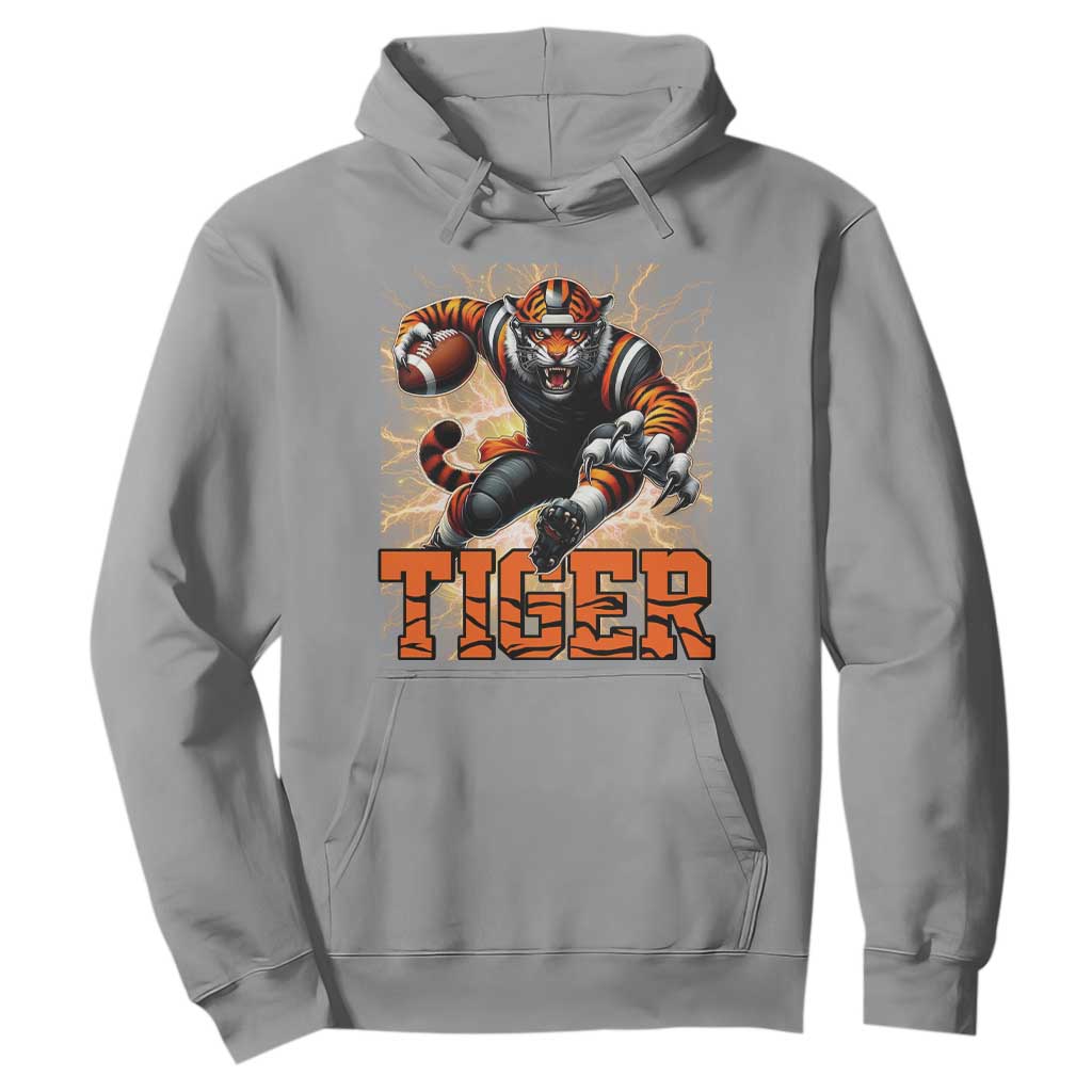 Lightning Tiger Lover Hoodie Sport Lover Gift TS12 Sport Gray Print Your Wear