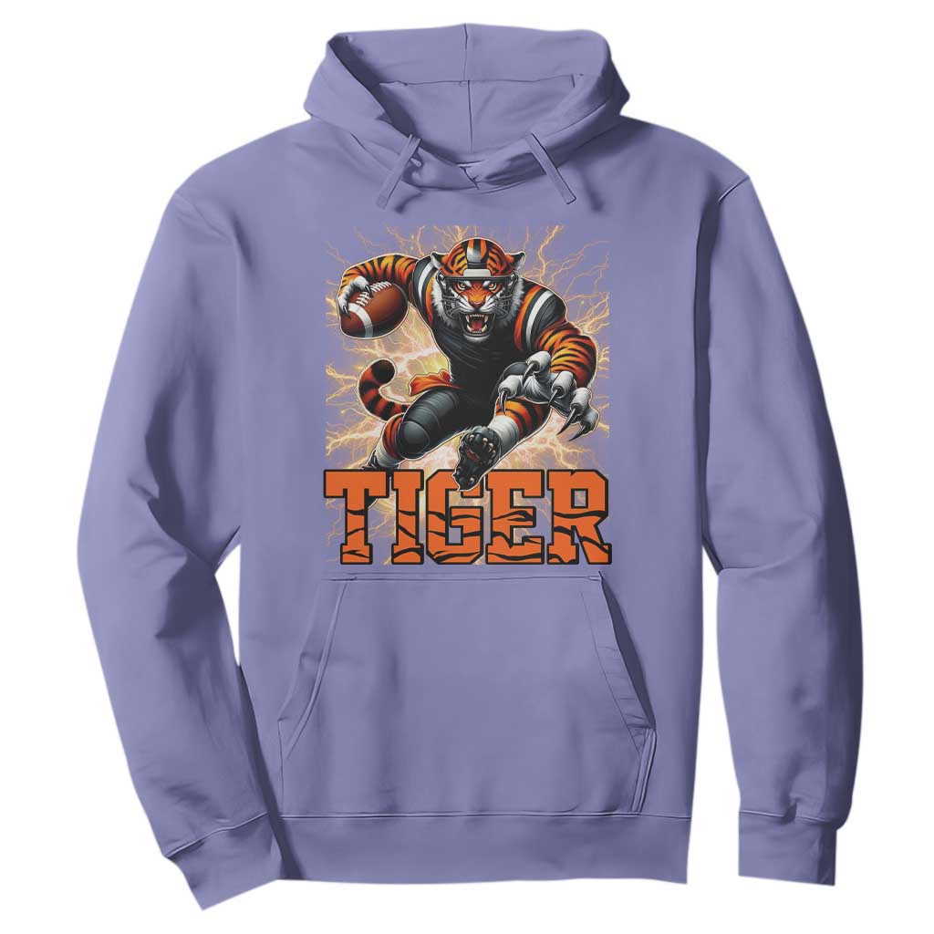 Lightning Tiger Lover Hoodie Sport Lover Gift TS12 Violet Print Your Wear