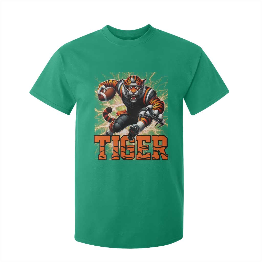 Lightning Tiger Lover T Shirt For Kid Sport Lover Gift TS12 Irish Green Print Your Wear