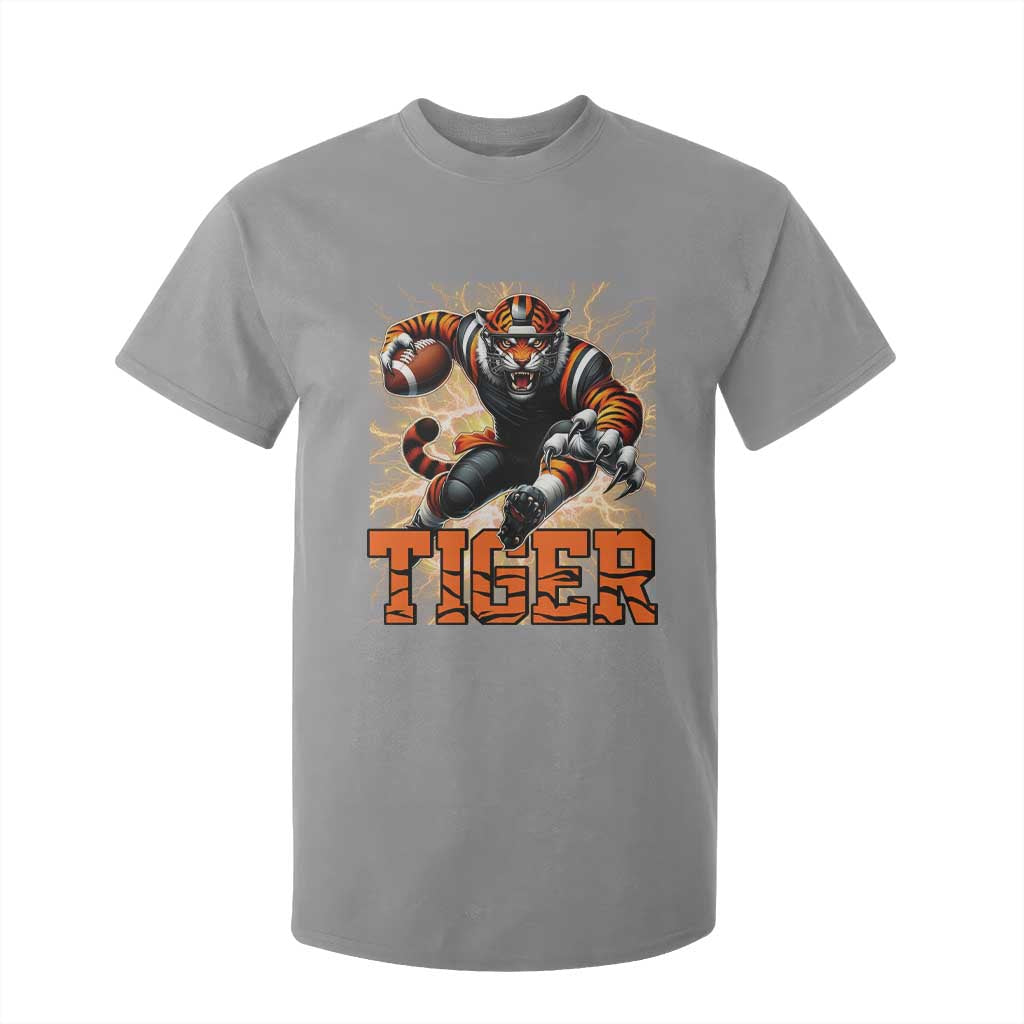 Lightning Tiger Lover T Shirt For Kid Sport Lover Gift TS12 Sport Gray Print Your Wear