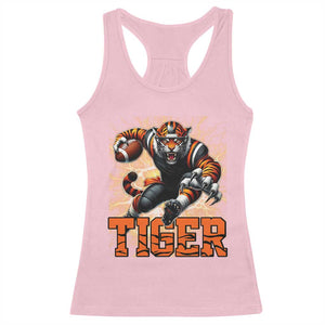 Lightning Tiger Lover Racerback Tank Top Sport Lover Gift TS12 Light Pink Print Your Wear