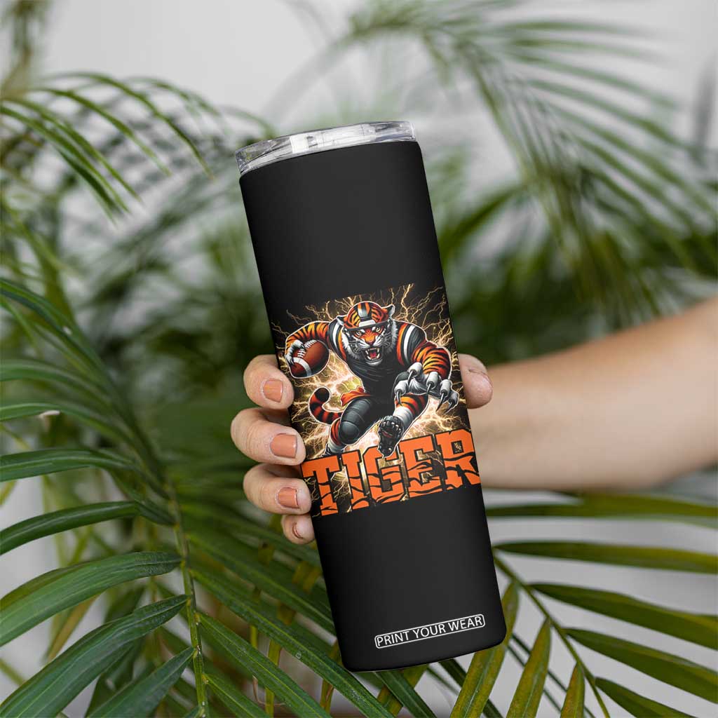 Lightning Tiger Lover Skinny Tumbler Sport Lover Gift TS12 Print Your Wear