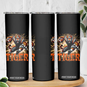 Lightning Tiger Lover Skinny Tumbler Sport Lover Gift TS12 Print Your Wear