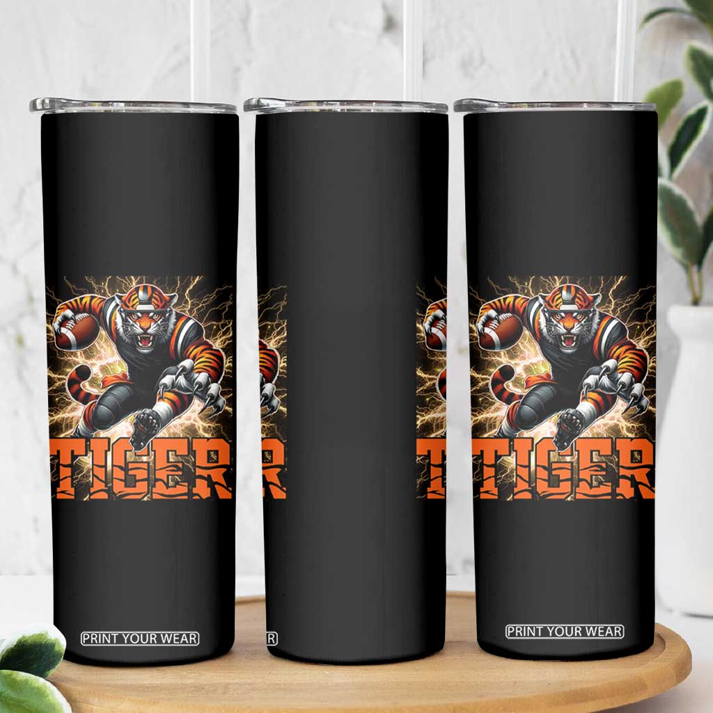 Lightning Tiger Lover Skinny Tumbler Sport Lover Gift TS12 Print Your Wear