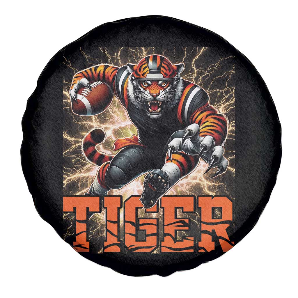 Lightning Tiger Lover Spare Tire Cover Sport Lover Gift TS12 Print Your Wear