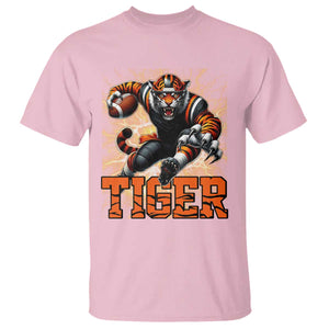 Lightning Tiger Lover T Shirt Sport Lover Gift TS12 Light Pink Print Your Wear